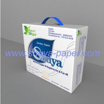 Ladies odor control anion sanitary napkins(ISO approved Factory)